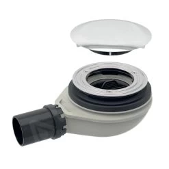 Geberit Toebehoren - Afvoerset, Met Klepdeksel, Glanzend Chroom 150.583.21.1