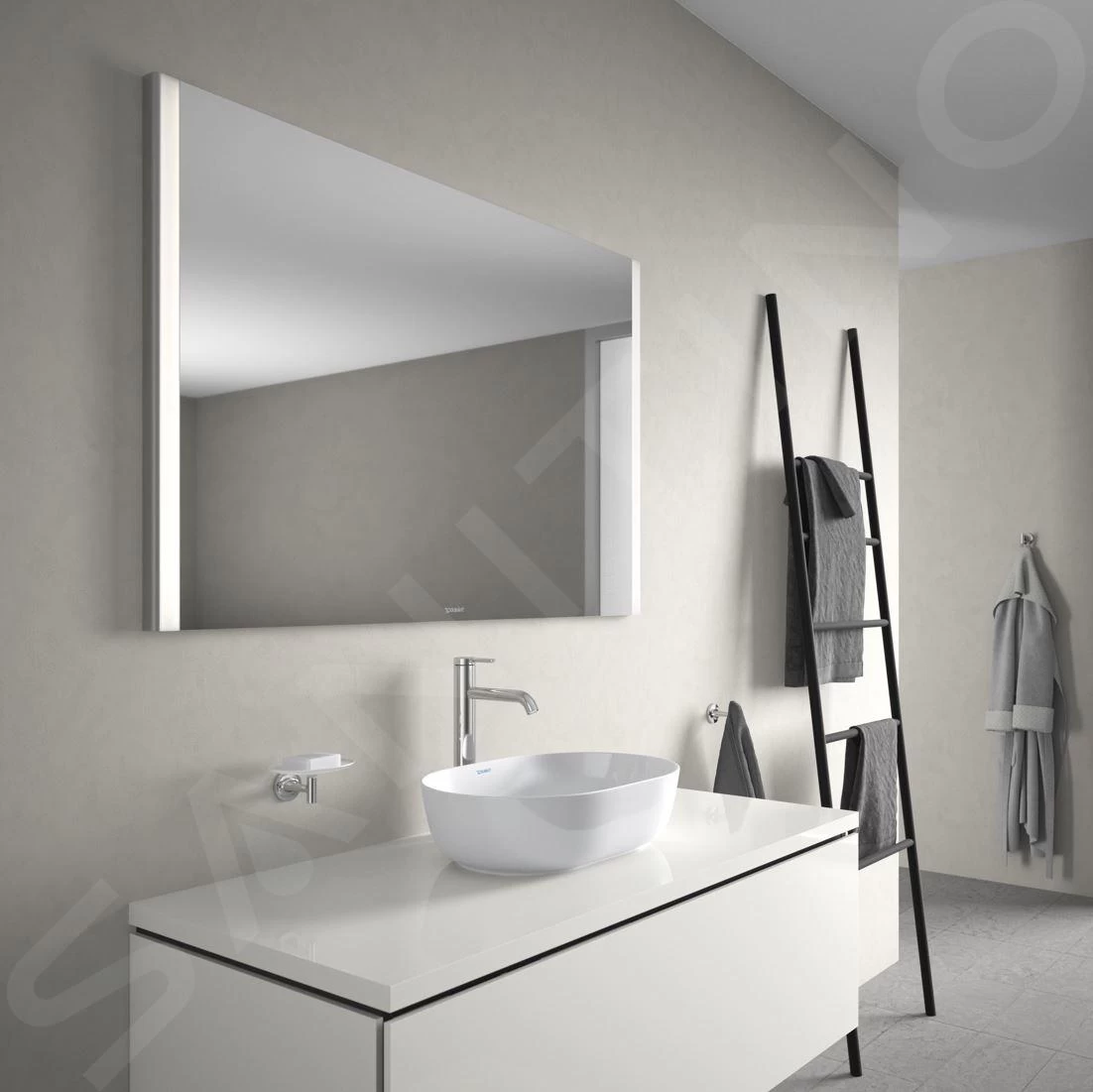 Duravit XSquare - Spiegel 1200x800 Mm, Met LED-verlichting En Verwarming XS7014000000000 - Afbeelding 5