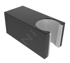 Kielle Accessoires - Wanddouchehouder, Mat Zwart 20901034