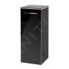 Villeroy & Boch Avento - Badkamer Zijkast, 350x890x373 Mm, 1 Deur, Crystal Black A89501B3