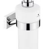 Nimco Keira - Zeepdispenser Met Houder, Mat Glas/chroom KE 22031W-26