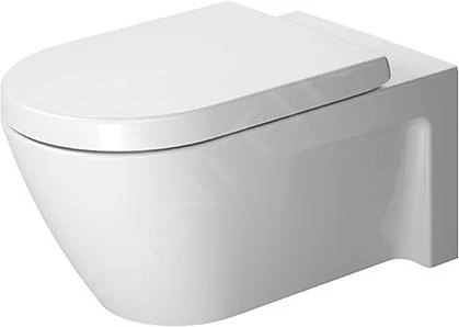 Duravit Starck 2 - Hangend Toilet, Wit 2533090000