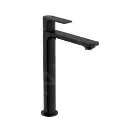 Hansgrohe Rebris E - Wastafelkraan, Met Waste, CoolStart, EcoSmart, Mat Zwart 72591670