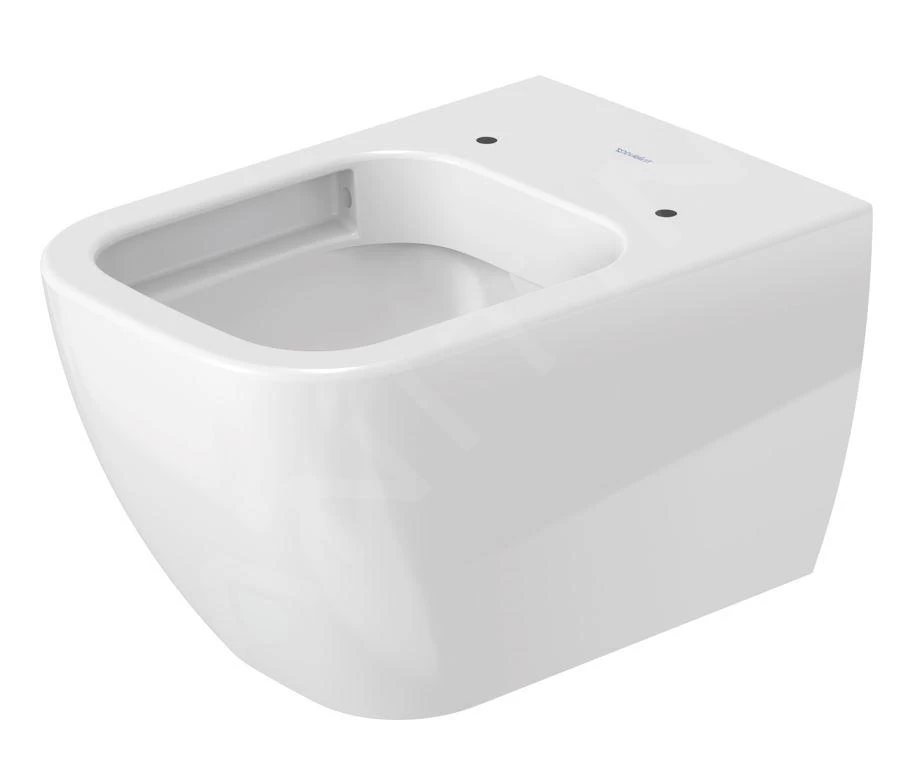 Duravit Happy D.2 - Wandtoilet, Rimless, DuraFix, Alpine Wit 2222090000
