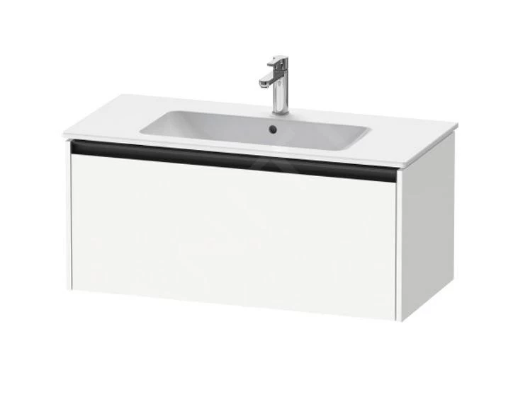 Duravit Ketho.2 - Wastafelkast 440x1010x480 Mm, 1 Lade, Mat Wit K25064018180000