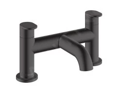 Hansgrohe Vernis Blend - Badrandkraan, 2-gats, Mat Zwart 71442670