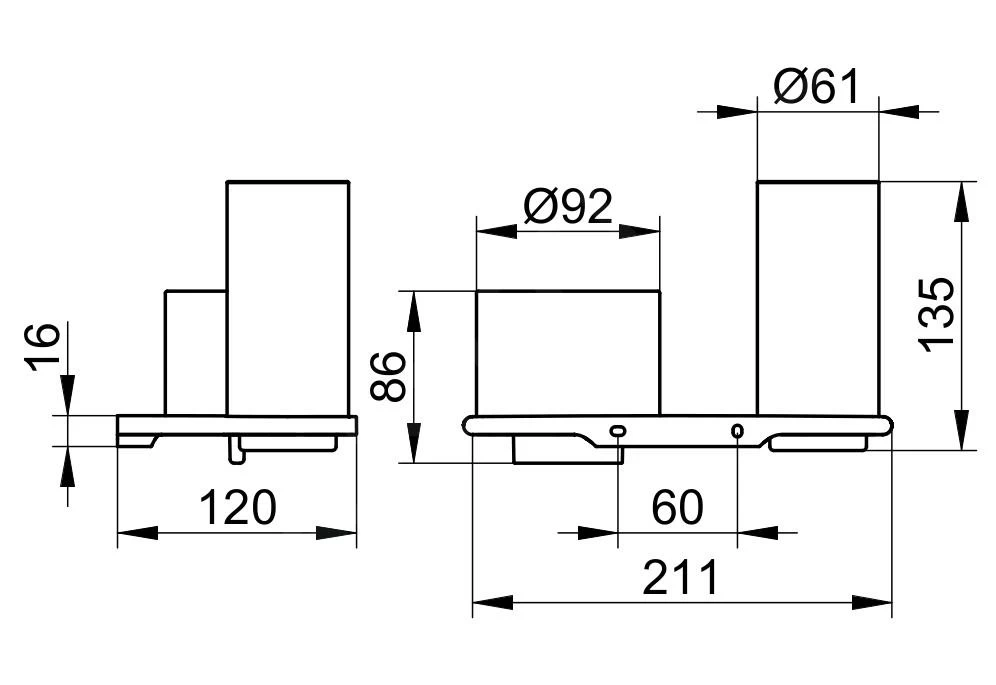 Keuco Edition 400 - Zeepdispenser En Beker Met Houder, Glas/zwart Chroom Geborsteld 11553139000 - Afbeelding 2