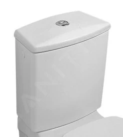 Villeroy & Boch O.novo - Stortbak Voor Staande Toiletpot, Met Zij- En Achteraansluiting, Alpine Wit 7796G101