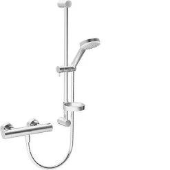 Hansa Prisma - Doucheset Met Thermostaat, ECO, Chroom 48080121