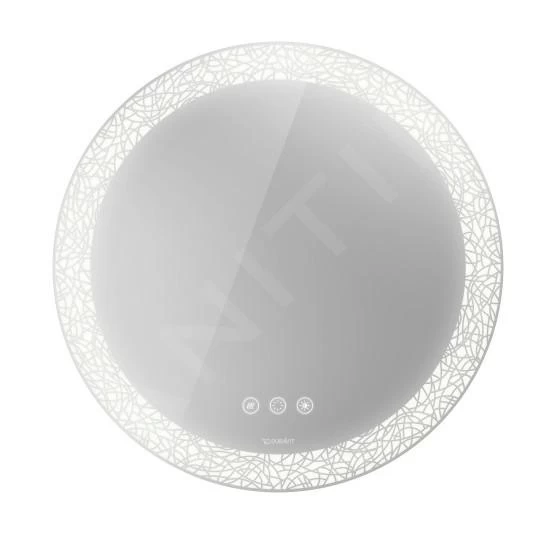 Duravit Happy D.2 Plus - Spiegel, Diameter 700 Mm, Met LED-verlichting En Verwarming HP7485G00000000