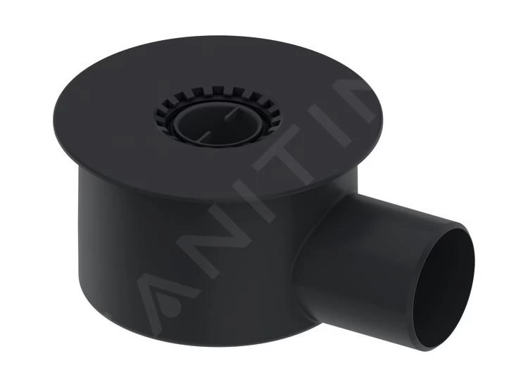 Tece Toebehoren - Sifon Voor Douchegoot Maximaal, Zijaansluiting Aan Een Afvoer DN70 650002