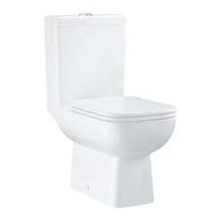 Grohe Start Edge - Duoblok Toilet Met Reservoir En Softclose Toiletzitting, Rimless, Alpine Wit 39951000