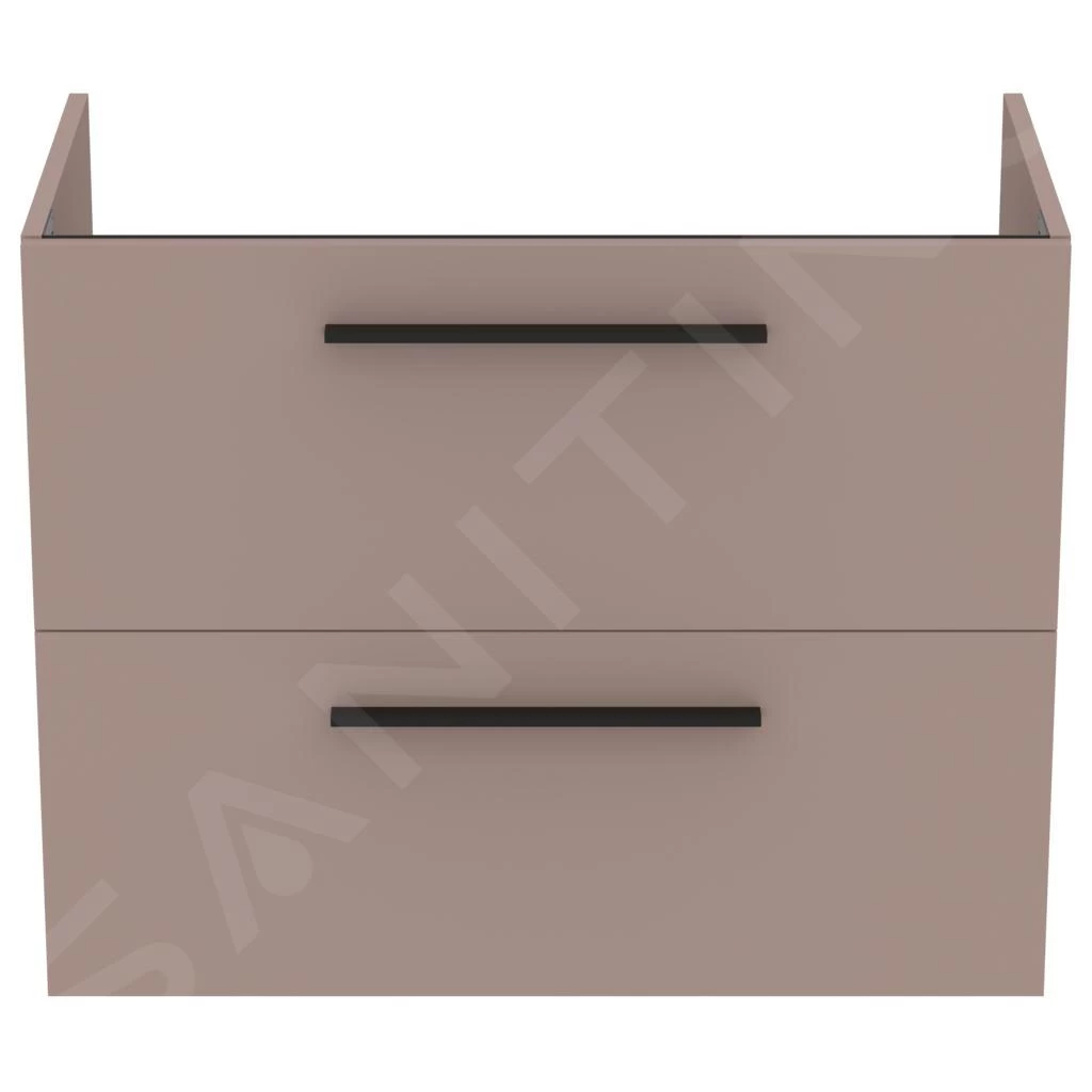 Ideal Standard I.Life A - Wastafelonderkast, 800x440x630 Mm, 2 Laden, Mat Beige T5256NH - Afbeelding 3