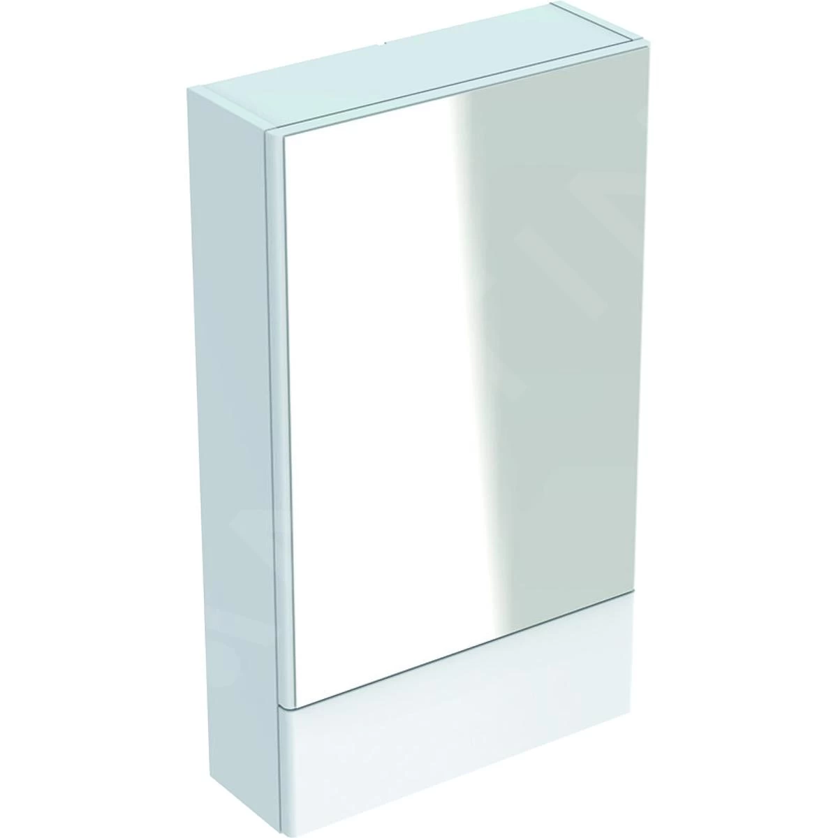 Geberit Selnova Square - Spiegelkast 850x493x176 Mm, 2 Deuren, Glanzend Wit 500.157.01.1