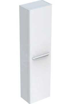 Geberit MyDay - Hoge Kast, 400x1500x275 Mm, 1 Deur, Glanzend Wit Y824000000