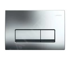 Geberit Delta50 - Bedieningsplaat, Glanzend Chroom 115.119.21.1