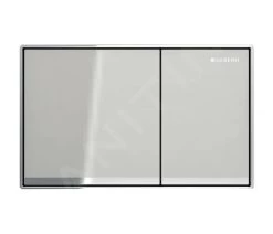 Geberit Omega60 - Bedieningsplaat, Chroom/zand Grijs 115.081.JL.1