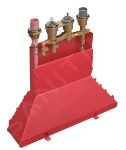 Axor Badrandmontage - Basisgarnituur Voor 4-gats Badrandthermostaat 15482180