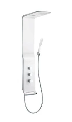 Hansgrohe Raindance New - Douchepaneel Lift 180 2jet, Wit/chroom 27008400