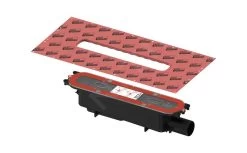 Tece TECEdrainprofile - Sifon Voor Doucheprofiel, Laag, Zijaansluiting Aan Een Afvoer DN50 673002