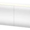 Duravit Brioso - Spiegelkast 760x1220x148 Mm, Links, 2 Deuren, Glans Wit BR7104022221000