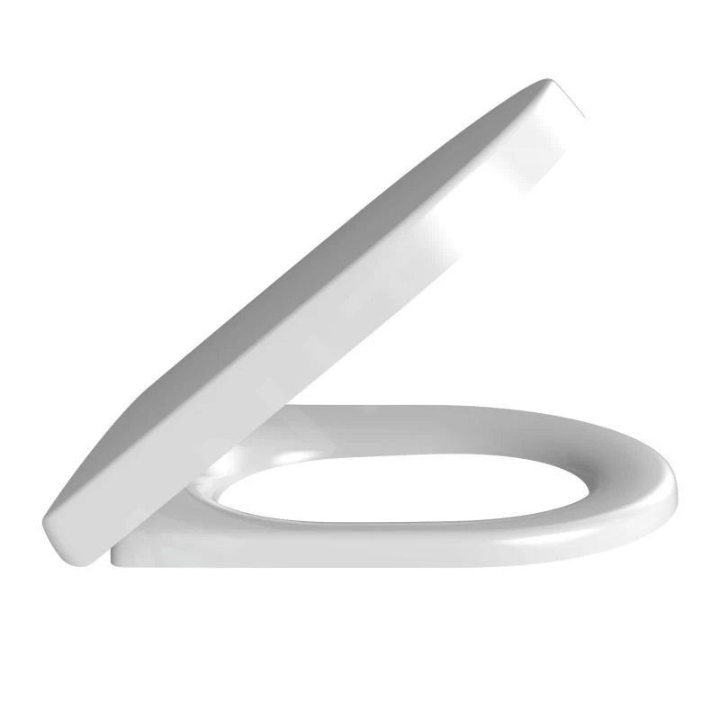 Geberit Duofix - Inbouwreservoir Voor Hangend Toilet Met SIGMA01 Bedieningsknop, Glanzend Chroom + Villeroy Boch - Hangend Toilet En Wc-bril, DirectFlush, SoftClose, CeramicPlus 111.355.00.5 NB2 - Afbeelding 5