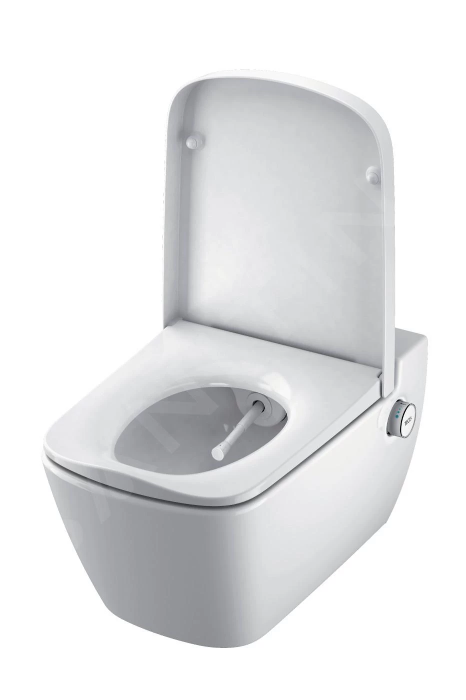 Geberit Kombifix - Inbouwreservoir Voor Hangend Toilet Met SIGMA01 Bedieningsknop, Alpine Wit + Tece One - Hangend Douche-wc En Wc-bril, Rimless, SoftClose 110.302.00.5 NT1 - Afbeelding 6
