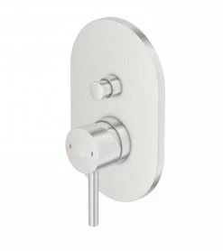 Steinberg 100 - Inbouwkraan Voor 2 Functies, Geborsteld Nikkel 100 2103 3 BN