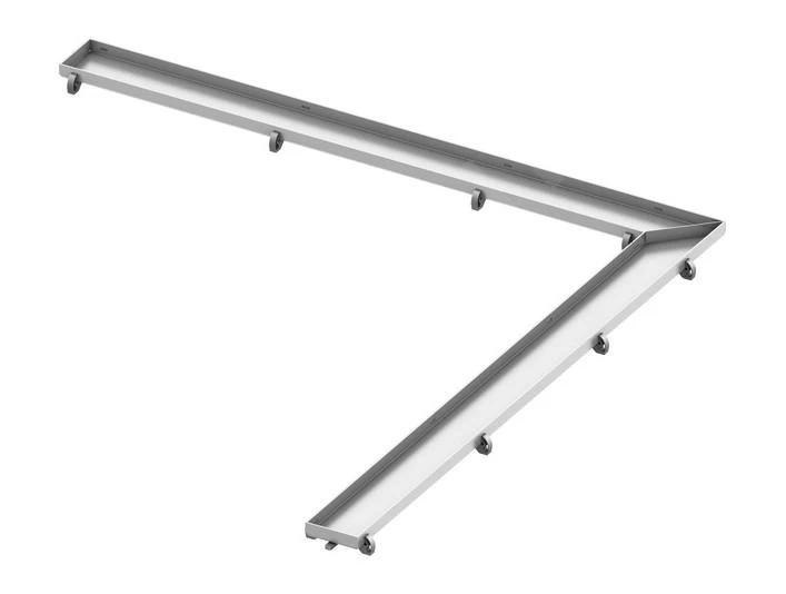 Tece TECEdrainline - Rooster Voor Hoekdouchegoot 900 Mm, Gepolijst Roestvrij Staal 610982