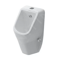 Duravit D-Code - Urinoir, Bovenste Waterinlaat, Rimless, Alpine Wit 0828300000