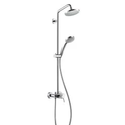 Hansgrohe Croma 160 - Doucheset Showerpipe Met Eengreeps Kraan, Chroom 27154000