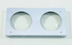 Ideal Standard Archimodule - Opvulring Voor 2-gats Rozet (83 X 166 Mm) (10 Mm), Chroom A963765AA