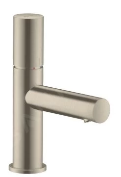 Axor Uno - Wastafelkraan 80, Geborsteld Nikkel 45005820