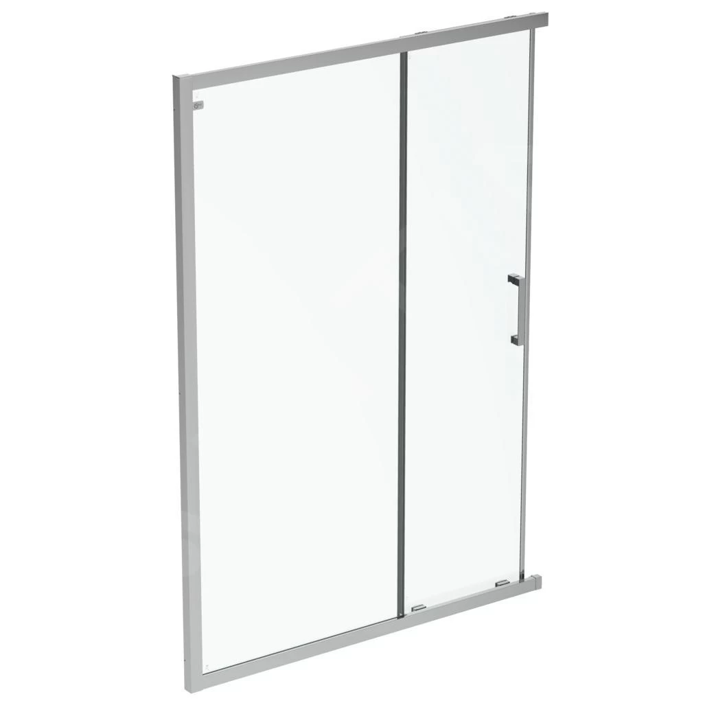 Ideal Standard Connect 2 - Schuifdeur, 2-delig, 1200 Mm, Silver Bright/helder Glas K9264EO