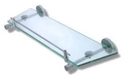 Novaservis Mephisto - Badkamer Planchet 500 Mm, Chroom/glas 6853,0