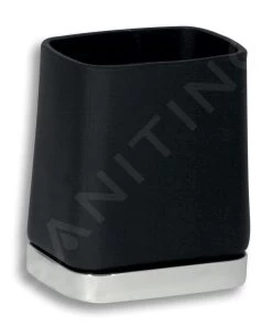 Novaservis Metalia 4 - Beker Vrijstaand, Zwart/chroom 6406,5