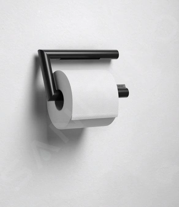 Keuco Reva - Toiletpapierhouder, Mat Zwart 12862370000 - Afbeelding 3