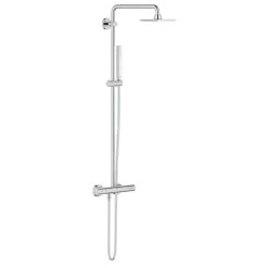 Grohe Euphoria Cube - Douchesysteem Met Thermostaatkraan, 152x152 Mm, 1jet, Chroom 27932000