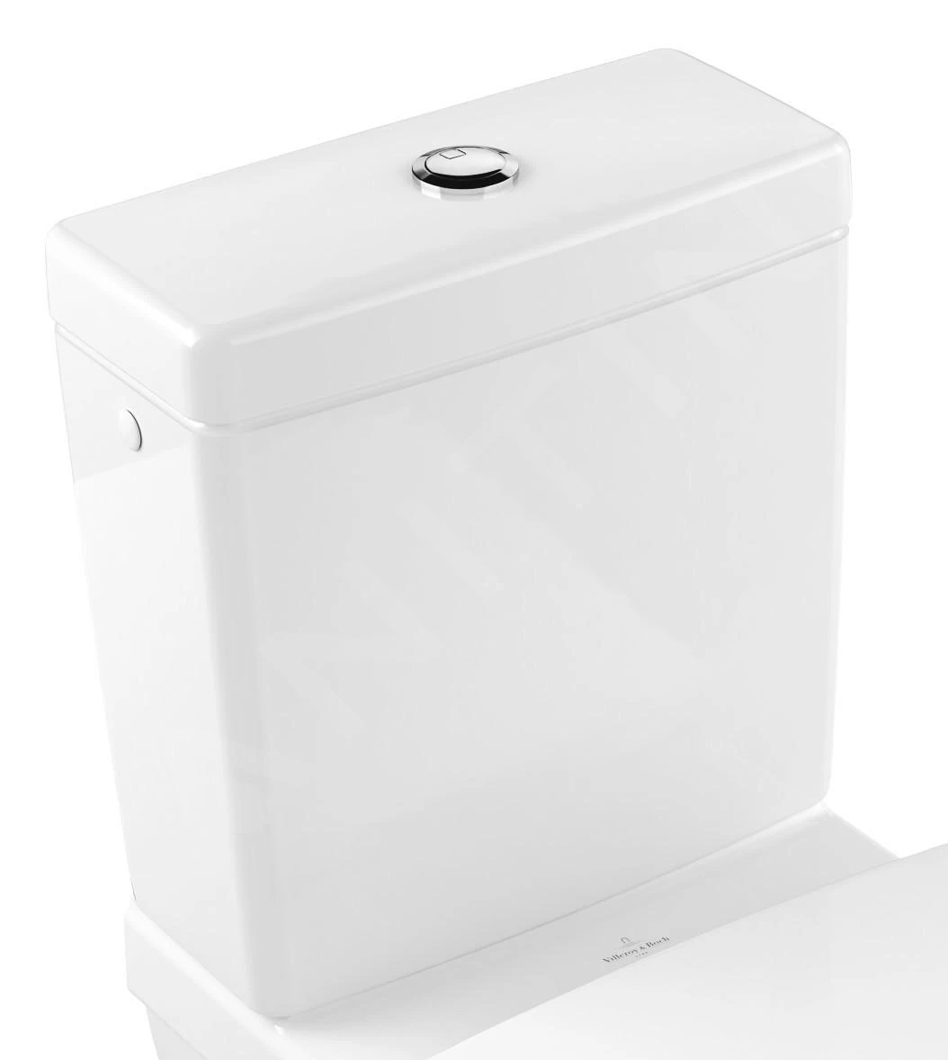 Villeroy & Boch Architectura - Stortbak Voor Staande Toiletpot, Met Zij- En Achteraansluiting, Alpine Wit 5787G101