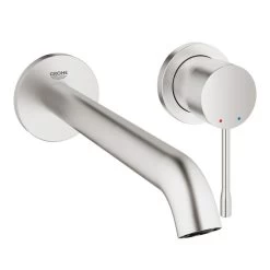 Grohe Essence - 2-gats Inbouw Wastafelkraan L, Supersteel 19967DC1