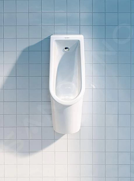 Duravit Starck 3 - Urinoir, Met Achterinlaat, Rimless, Alpine Wit 0827250000 - Afbeelding 4