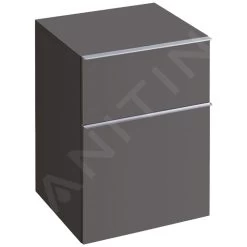 Geberit ICon - Onderbouw Zijkast Met 2 Laden 450x600 Mm, Lava Look 841046000