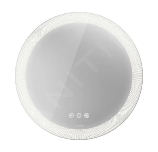 Duravit Happy D.2 Plus - Spiegel, Diameter 700 Mm, Met LED-verlichting En Verwarming HP7485S00000000