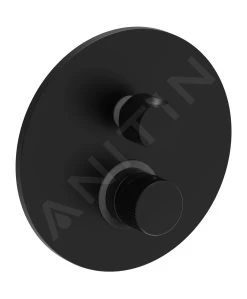 Paffoni Jo - Inbouwkraan Incl. Inbouwdeel, Voor 2 Uitgangen, Mat Zwart JO018NO