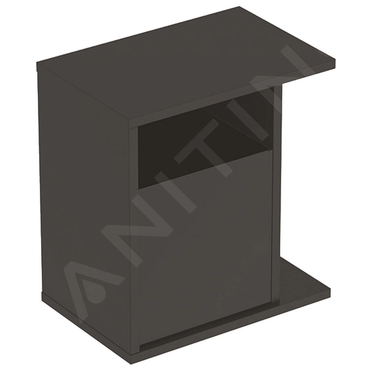 Geberit ICon - Fontein Onderbouw Zijkast 370x400x273 Mm, Lava Look 841238000