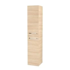 Villeroy & Boch Avento - Hoge Badkamerkast, 350x1760x372 Mm, 2 Deuren, Elm Impresso A89401PN
