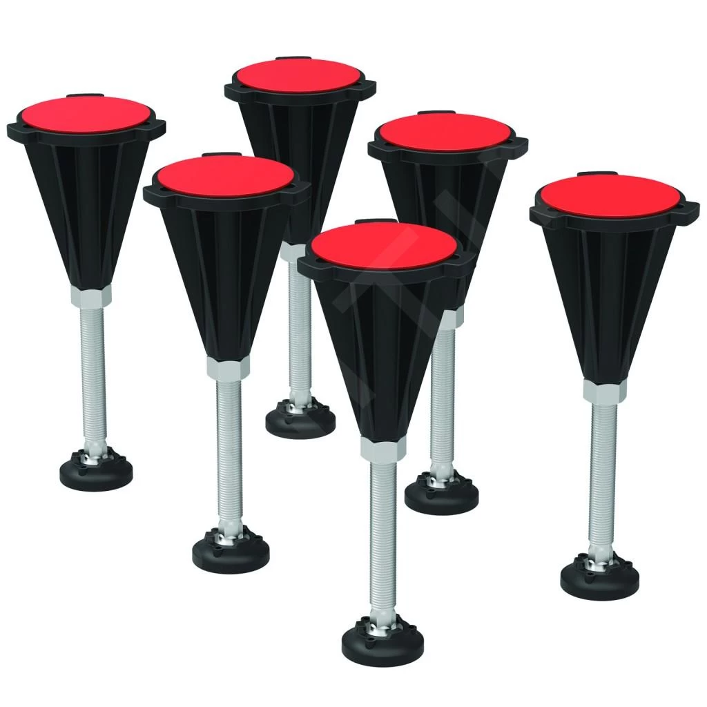 Ideal Standard Ultra Flat S - Poten Voor Douchebak, Chroom/zwart K936467 - Afbeelding 2