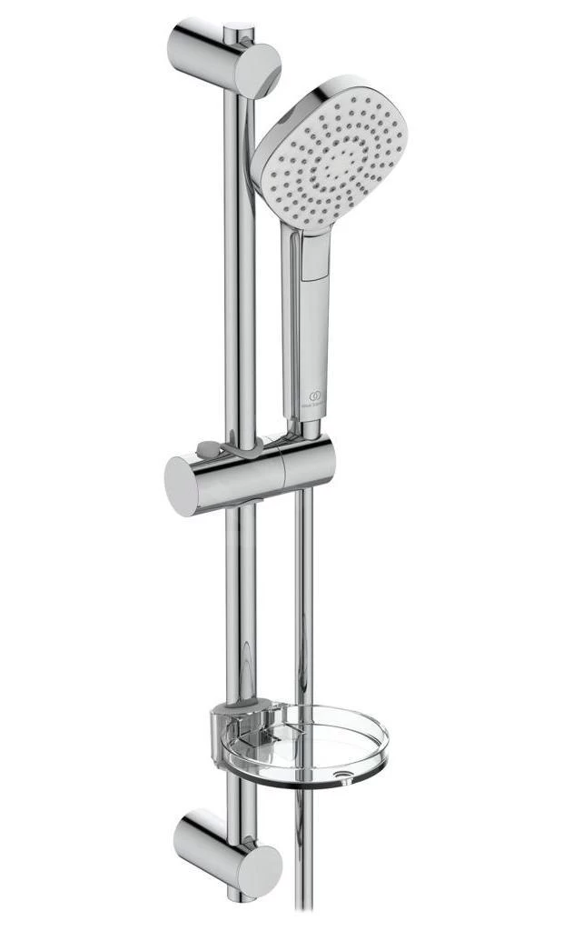 Ideal Standard Idealrain Evo Jet - Doucheset Met Handdouche, 3-jets, Douchestang En Doucheslang, Chroom B2621AA