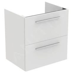 Ideal Standard I.Life A - Wastafelonderkast, 600x440x630 Mm, 2 Laden, Mat Wit T5255DU