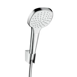 Hansgrohe Croma Select E - Handdouche 1jet Porter Set, Badset 1,60 M, Wit/chroom 26412400
